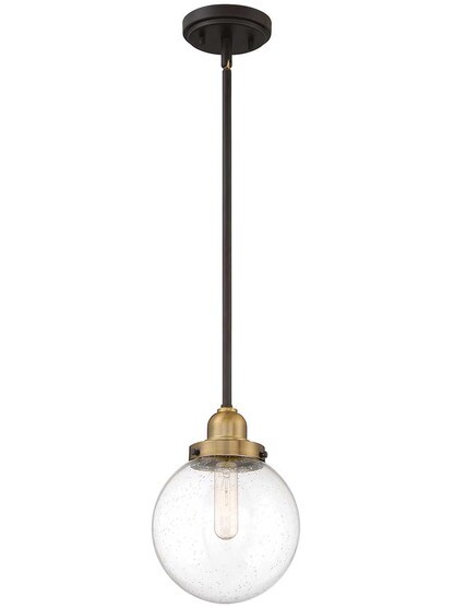 Trance Mini Pendant in Earth Black.